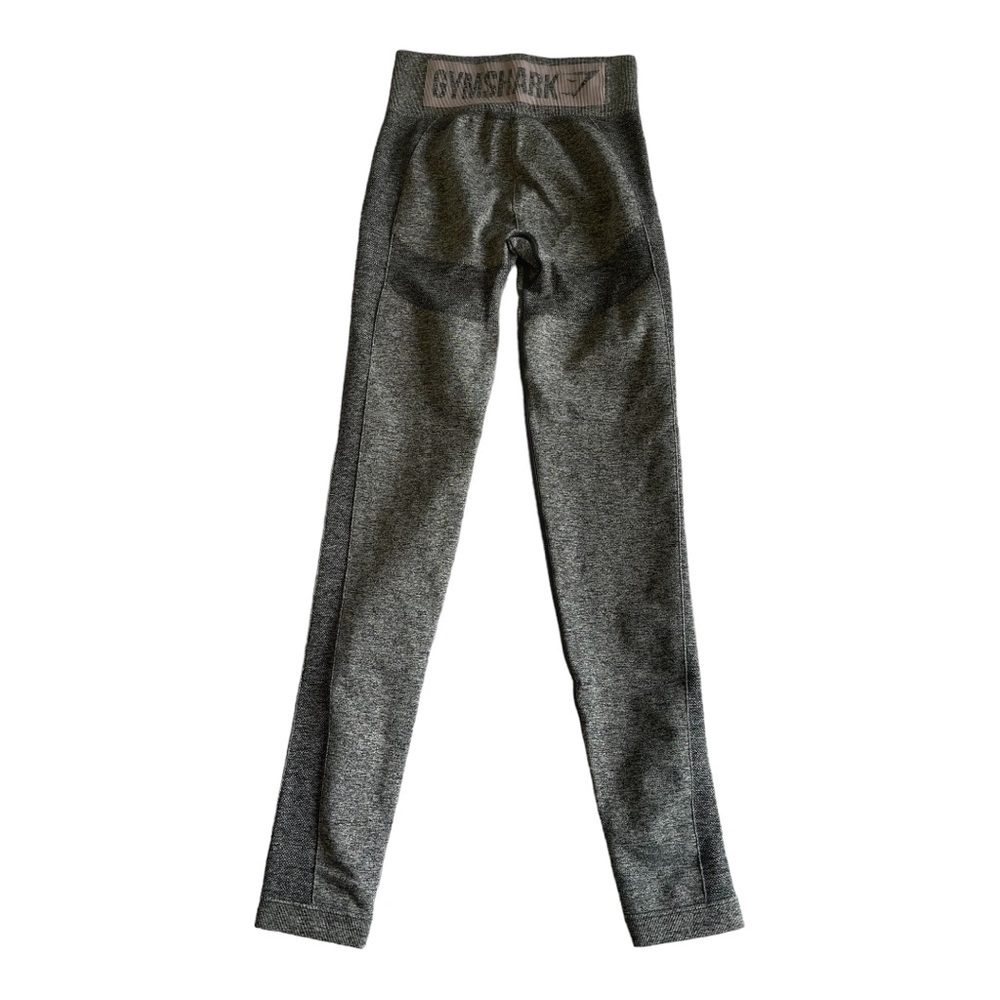 27. Gymshark Flex High Wasted Leggings | Charcoal Grey / Dusky Pink | Size XS